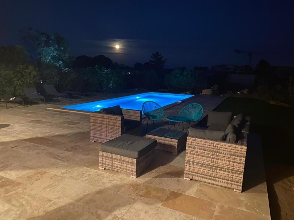 Villa Chez Geraldine Piscine Chauffee, Proche Plage Et Riviere ليسي المظهر الخارجي الصورة